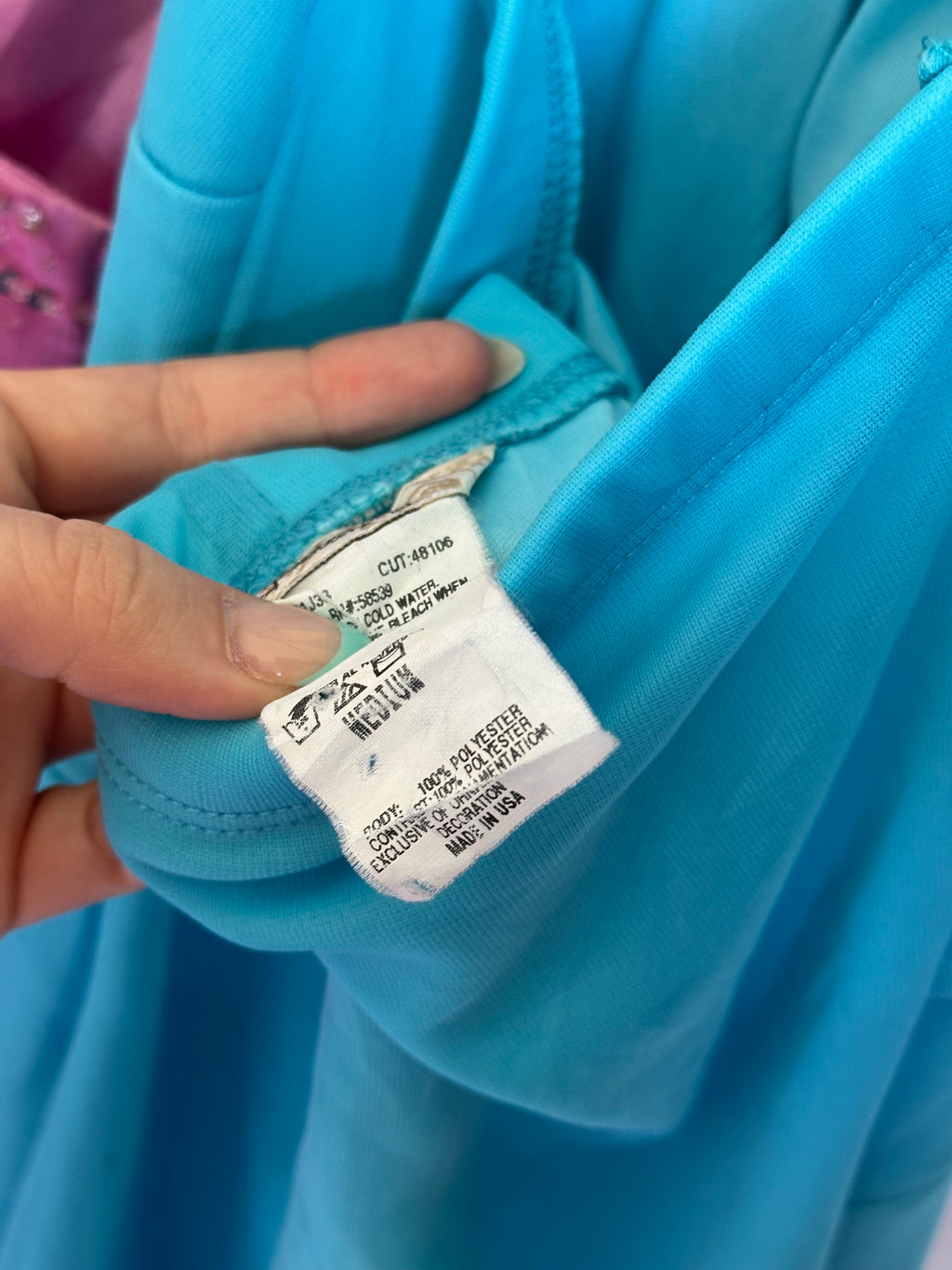 Blue halter midi dress